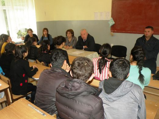 Հանդիպումներ Իջևանի տարածաշրջանի դպրոցներում