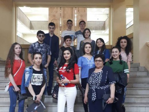 «ԻԿՄ» մասնագիտության 1-ին կուրսի ուսանողների այցը ԵՊՀ ԻԿՄ ֆակուլտետ