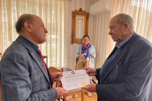 Պրոֆեսոր Թոմաս Բեյերը ԵՊՀ Իջևանի մասնաճյուղում