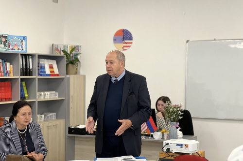 Պրոֆեսոր Թոմաս Բեյերը ԵՊՀ Իջևանի մասնաճյուղում