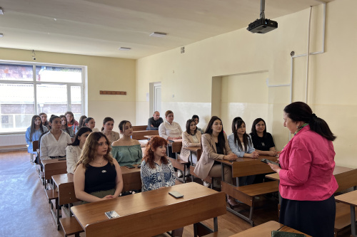 Պրեշովի համալսարանի պրոֆեսորի այցը մասնաճյուղ